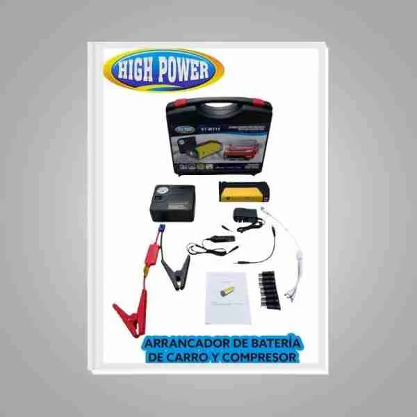 High Power Arrancador de Batería de Carro y Compresor